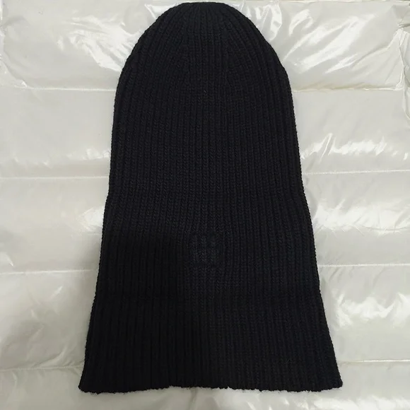 Acne Studios Smiley Face Logo Knit Hat - Picture 3 of 5